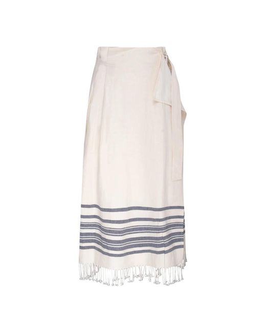 Midi Skirts Weekend by Maxmara de color White