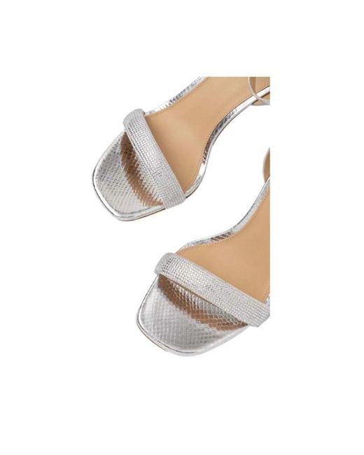 Michael Kors Metallic High Heel Sandals