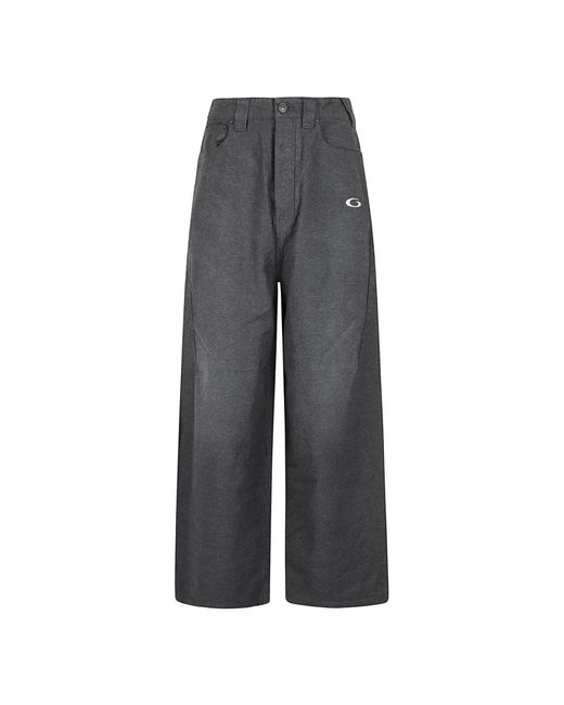 Balenciaga Gray Wide Trousers for men