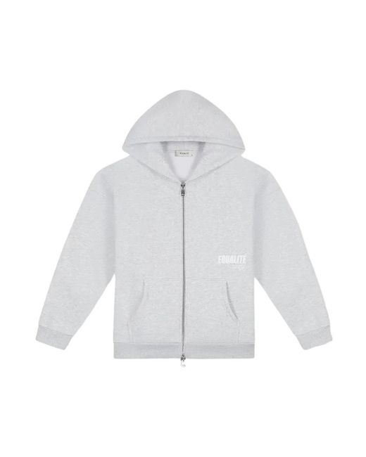 Zip-Throughs Equalite de hombre de color White