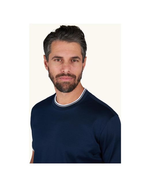 Paul & Shark Blue T-Shirts for men