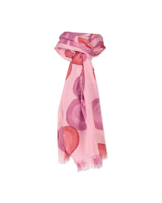 PS by Paul Smith Pink Strandtuch mit kreismuster