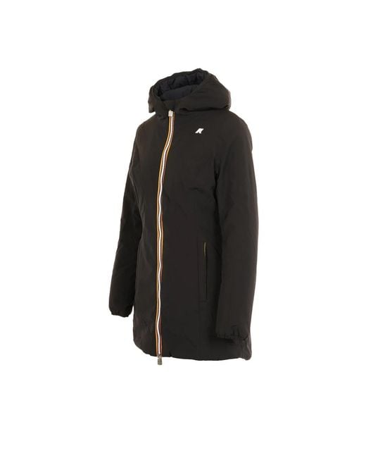 K-Way Black Parkas