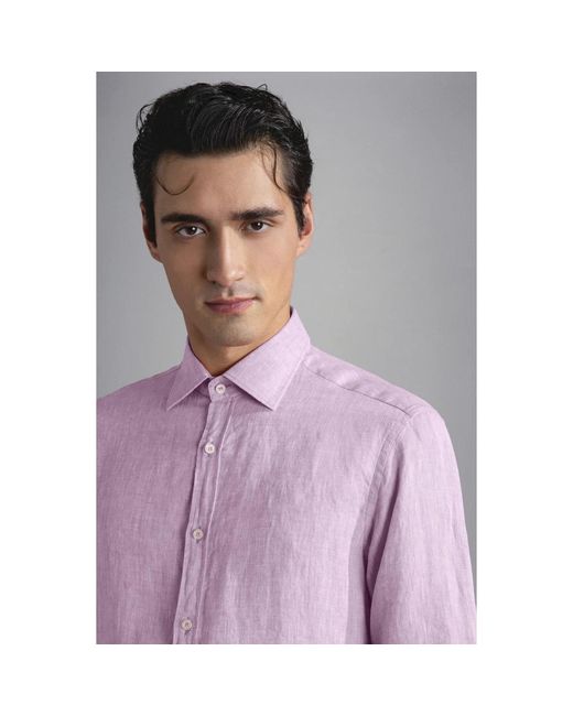 Paul & Shark Pink Casual Shirts for men