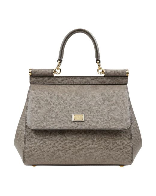 Dolce & Gabbana Gray Handbags