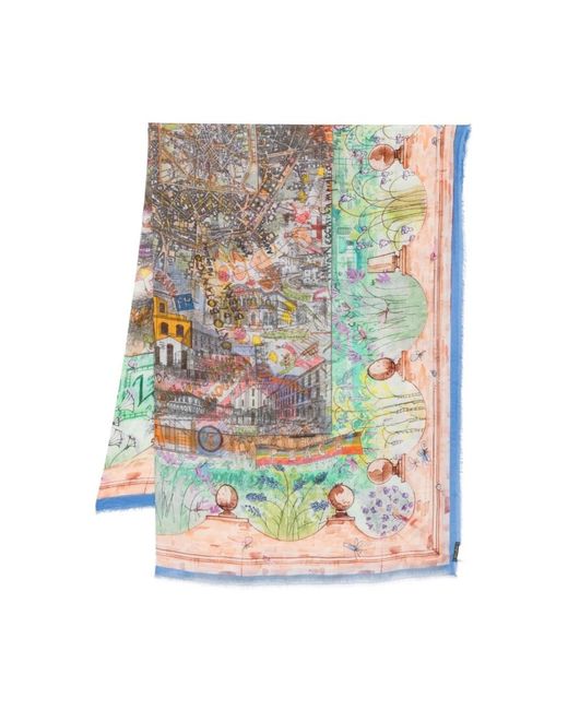 Faliero Sarti Multicolor Scarves