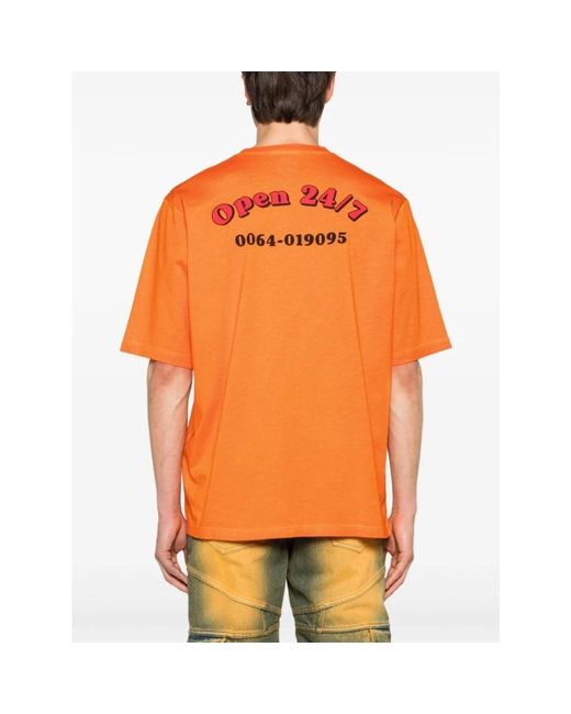DSquared² Orange T-Shirts for men
