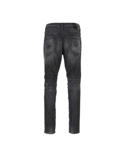 DSquared² Gray Slim-Fit Jeans for men