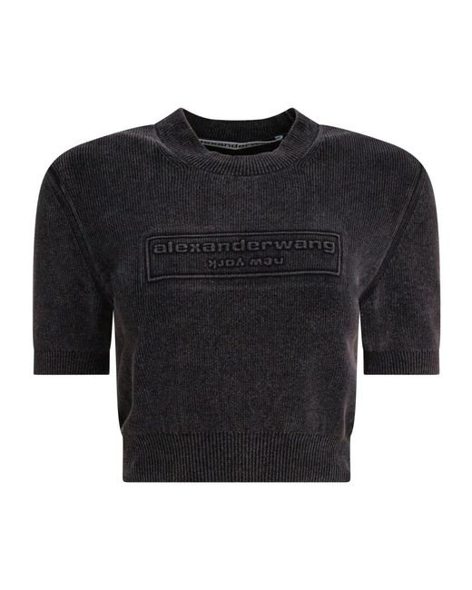 T-Shirts di Alexander Wang in Black