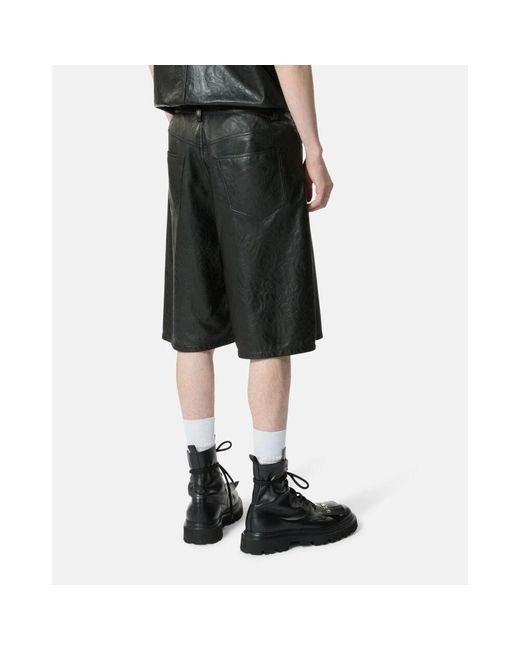Long Shorts RICHMOND de hombre de color Black