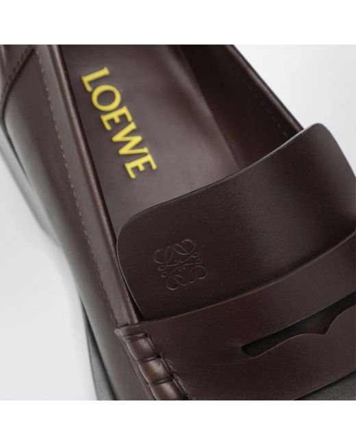 Loewe Brown Loafers for men