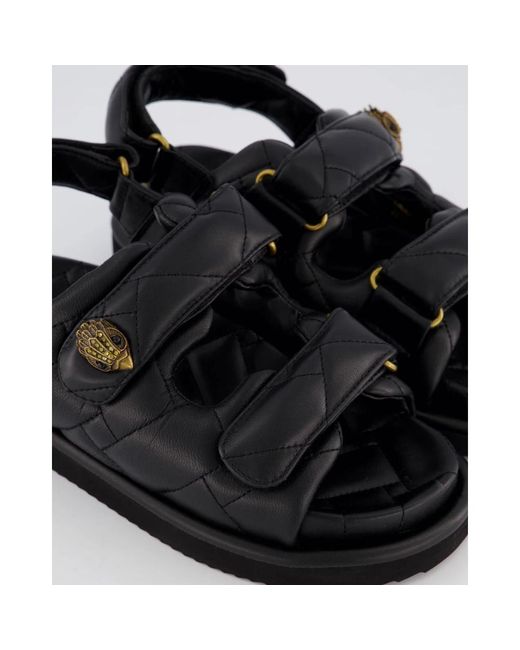 Shoes > sandals > flat sandals Kurt Geiger en coloris Black