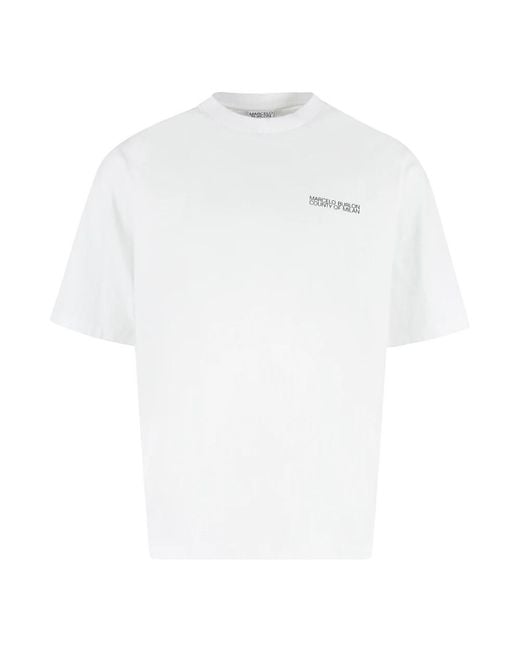 Marcelo Burlon White T-Shirts for men