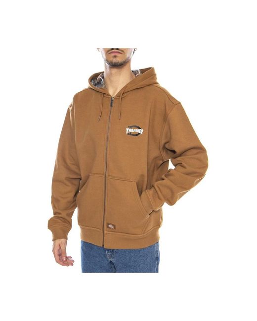 Zip-Throughs Dickies de hombre de color Brown