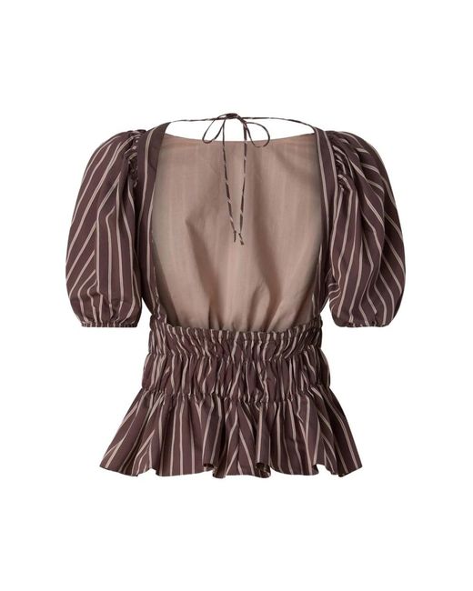 Blouses Pinko de color Brown
