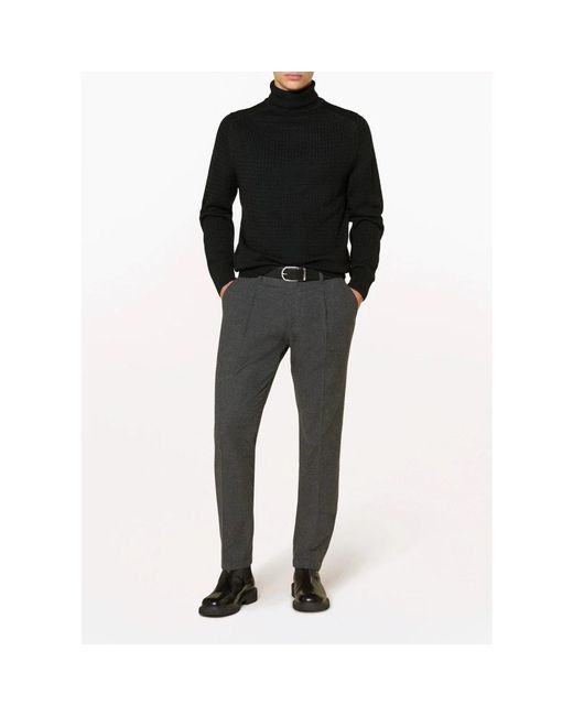 Strellson Truien & Vesten ,Zwart ,Wol Hamilton Rollneck Sweater in het Black voor heren
