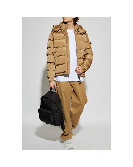 Down Jackets Moncler de hombre de color Natural