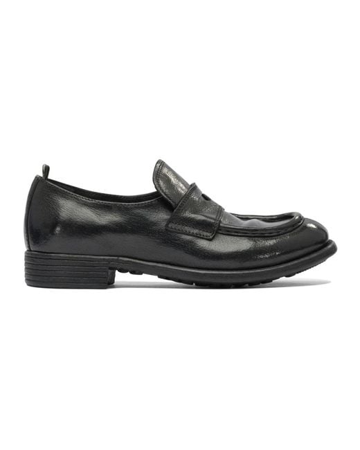 Officine Creative Zwarte Loafer Schoenen Voor Vrouwen in het Black