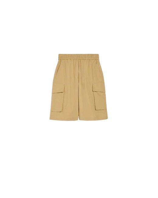 Shorts in cotone di Weekend by Maxmara in Natural