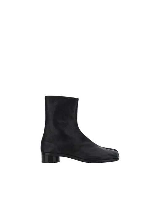 Maison Margiela Black Ankle Boots for men