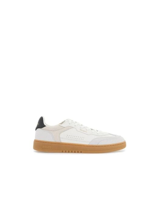 Zapatillas Blancas De Cuero Con Dice T-Dedo Del Pie, Mujer, Talla Axel Arigato de color White