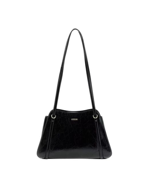 Guess Black Shoulder Bags
