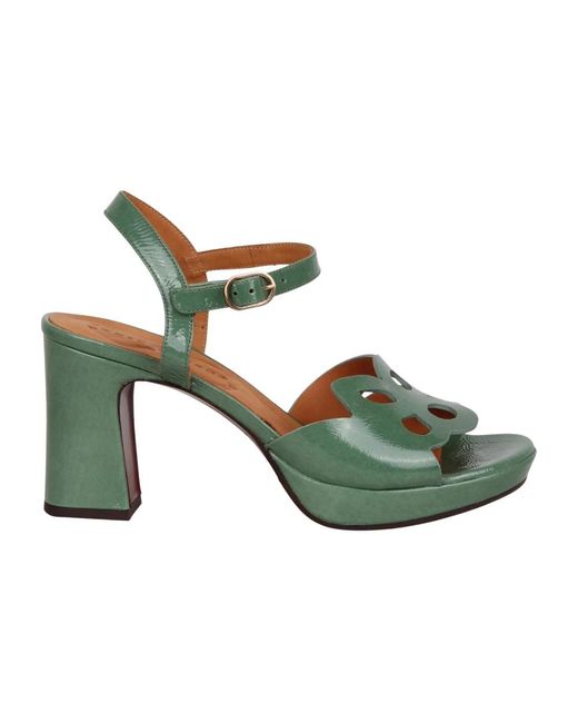 High Heel Sandals Chie Mihara de color Green