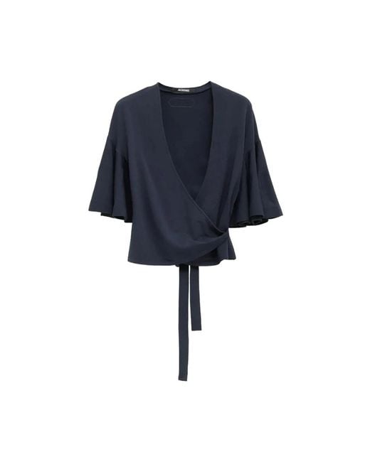 Jacquemus Blue Blouses