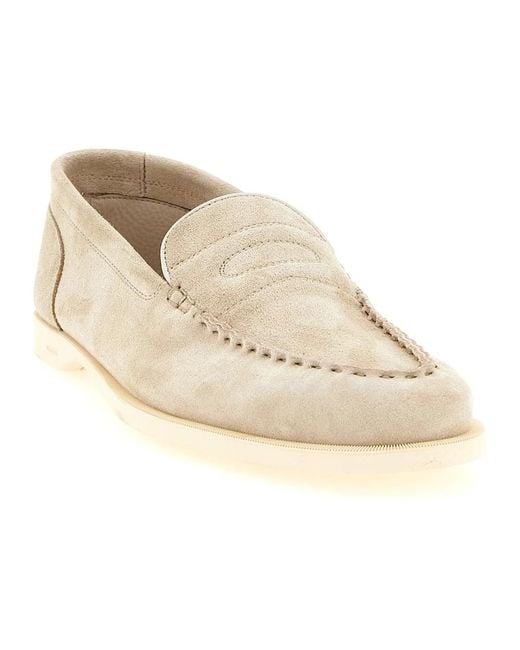John Lobb Natural Loafers for men