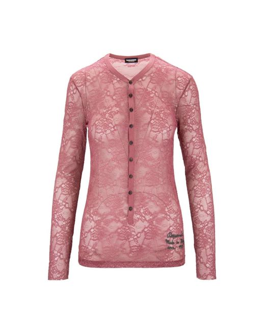 DSquared² Tops ,Roze ,Nachthemd in het Pink