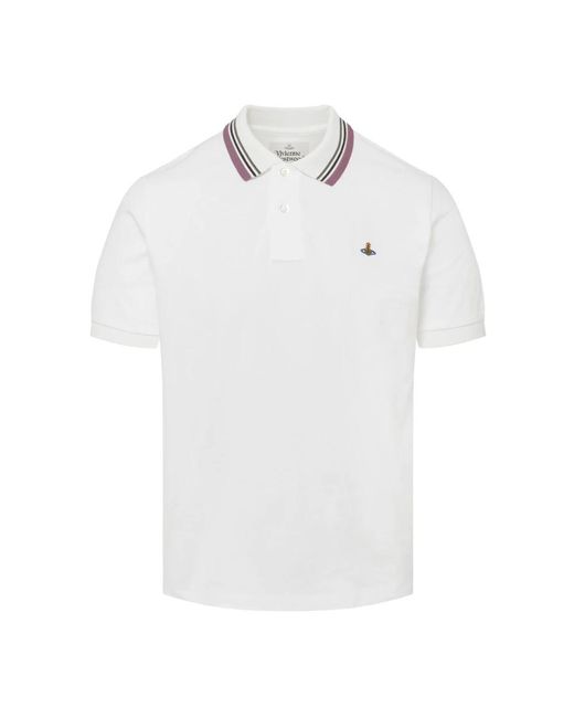 Vivienne Westwood White Polo Shirts for men