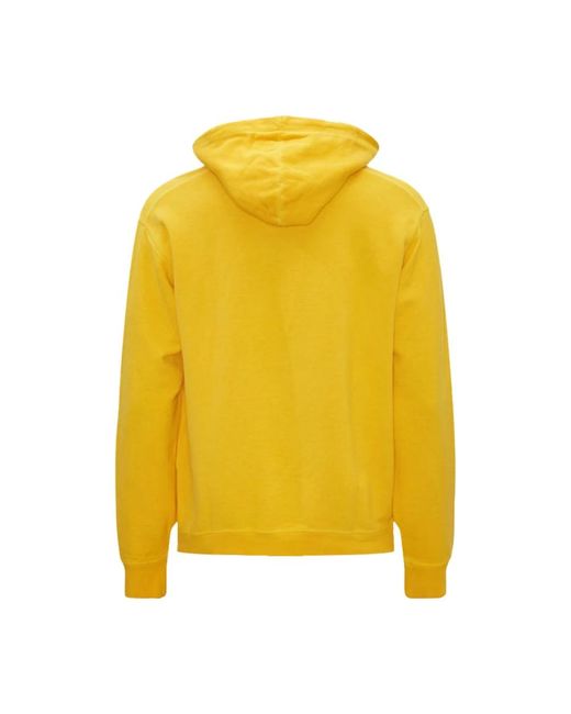 DSquared² Yellow Hoodies for men