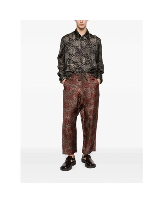 Uma Wang Gray Casual Shirts for men
