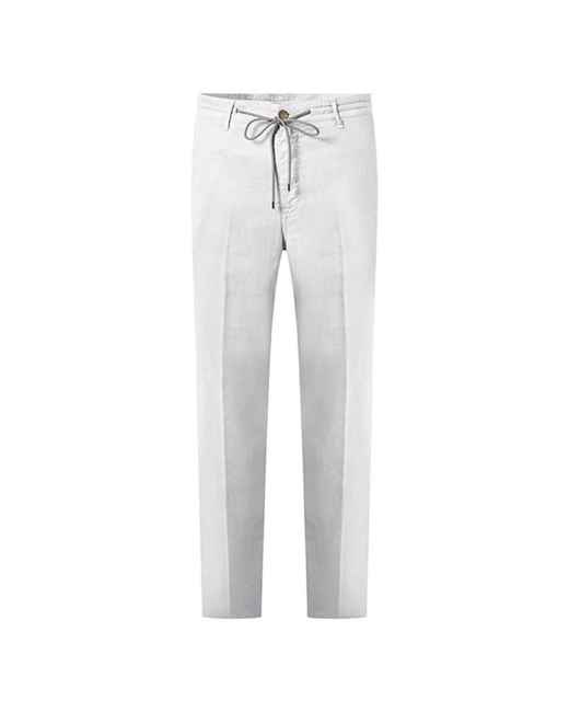 Baldessarini Gray Slim-Fit Trousers for men