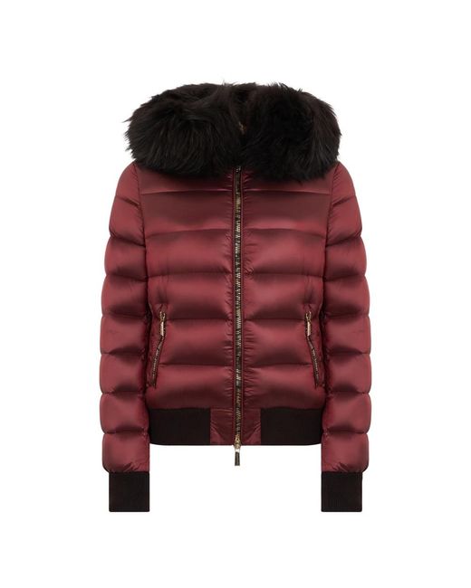 Moorer Red Down Jackets