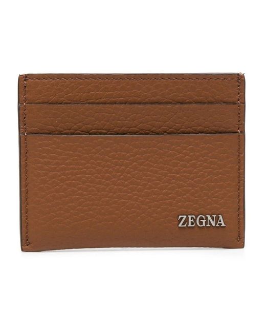 Wallets & Cardholders Zegna de hombre de color Brown