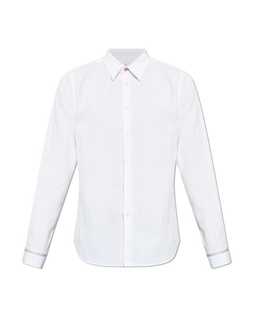 Paul Smith Klassiek Overhemd in het White voor heren