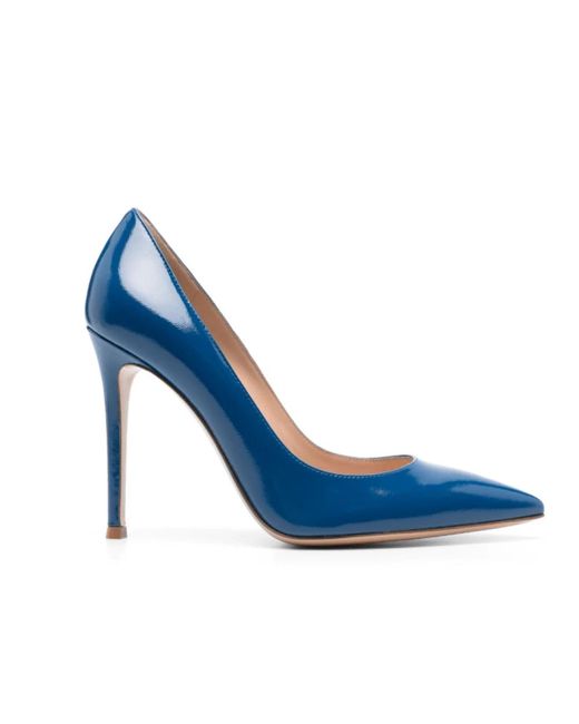 Gianvito Rossi Blue Pumps