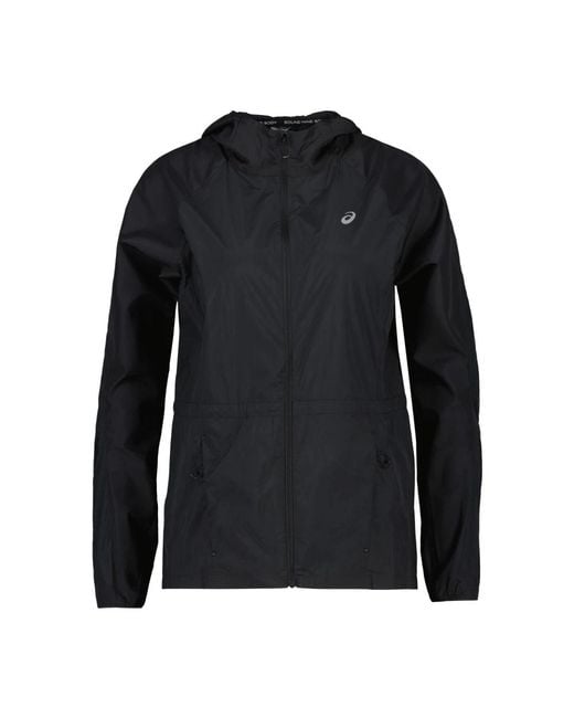 Asics Road Packable Jacket in het Black