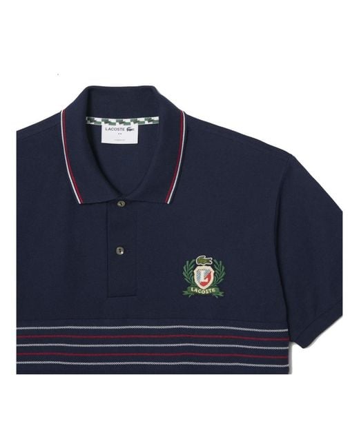 Polo Shirts Lacoste pour homme en coloris Blue