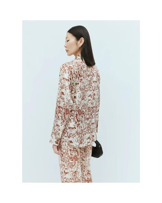 Rejina Pyo Brown Blouses