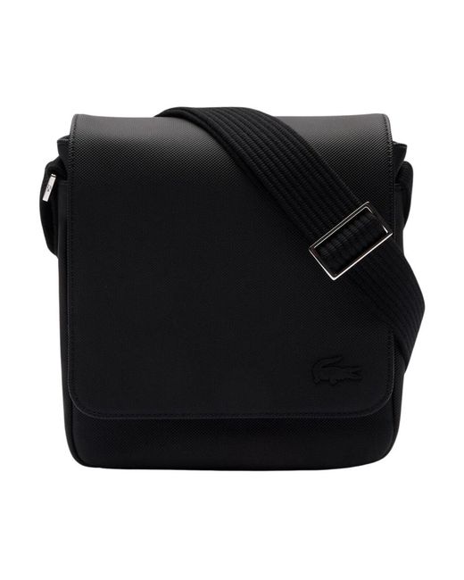 Messenger Bags di Lacoste in Black da Uomo