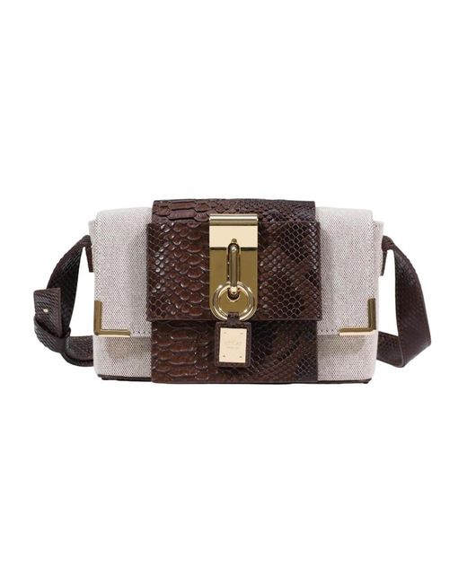Replay Brown Cross Body Bags
