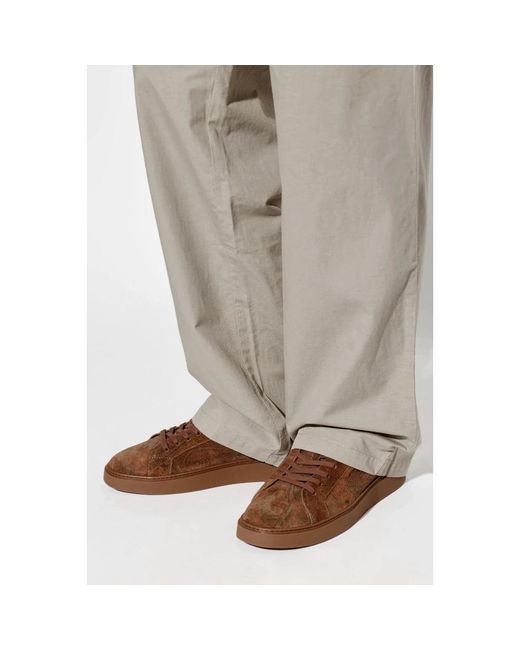 Etro Wildledersportschuhe in Brown für Herren