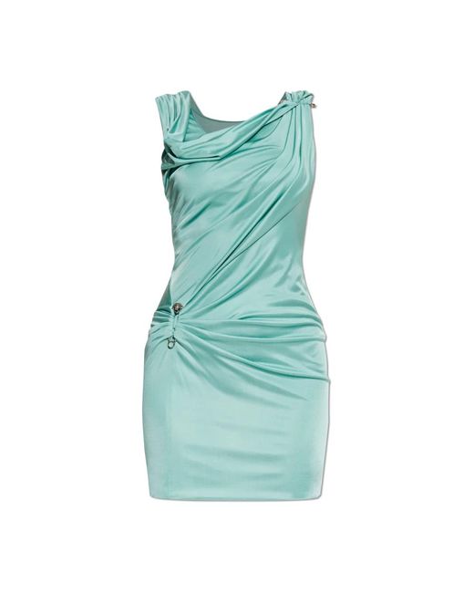 Versace Short Dresses in het Blue