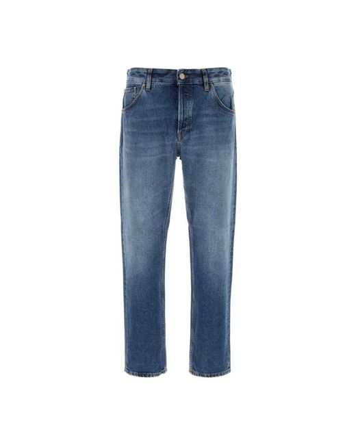 PT Torino Blue Straight Jeans for men