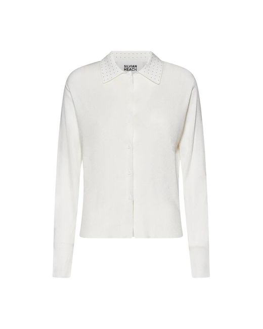 Cardigans Silvian Heach de color White