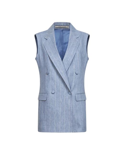 Tagliatore Blue Vests