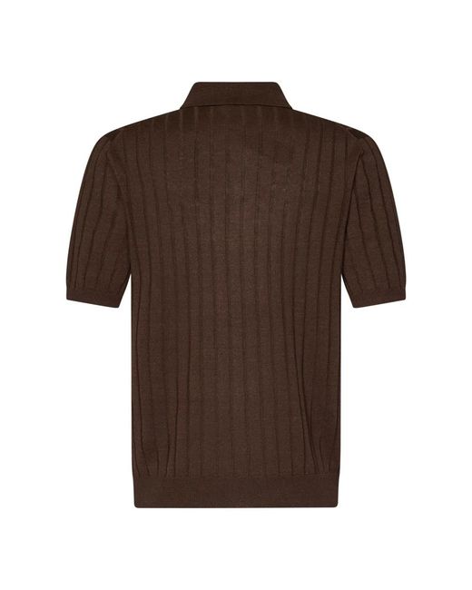 Boglioli Brown Polo Shirts for men