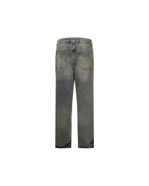 Straight Jeans Represent de hombre de color Gray